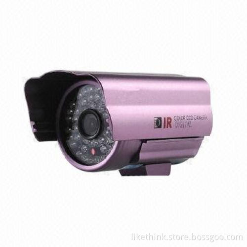 CCTV Camera, 1/3-inch Color Sony Super HAD II CCD, 700TVL Sensor and 30m IR Distance 48pcs IR LED